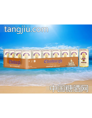 英国爱丁堡原浆白啤11°330ml×24