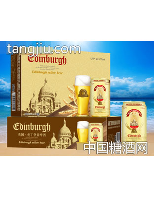 英国爱丁堡黄啤12°330ml