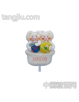 橡皮糖糖公仔