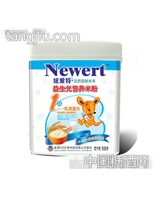 罐装纽爱特1段乳清蛋白米粉