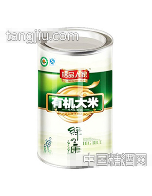 铭品人家有机大米罐装