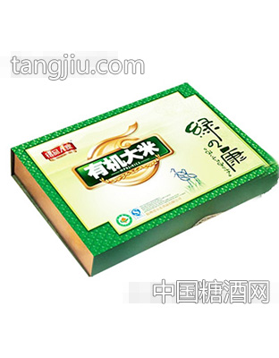铭品人家有机大米礼盒装绿