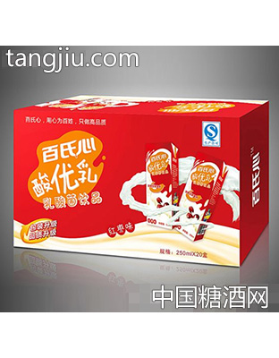 红枣味酸优乳外箱