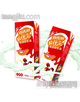 红枣味酸优乳