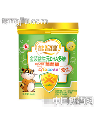 爱+460g金装益生元DHA多维营养葡萄糖