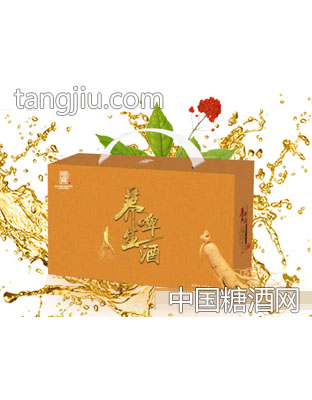 金龙宝人参养生啤酒（箱）