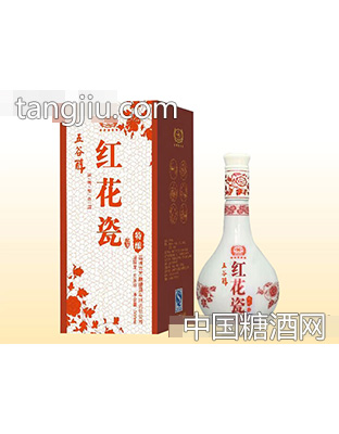 五谷醇红花瓶特酿酒