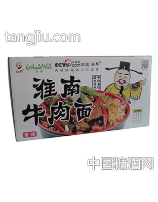 融邦淮南牛肉面（香辣）