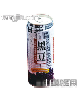 小岗村黑豆饮品罐装
