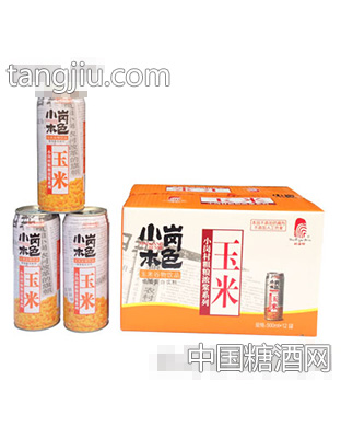 小岗本色玉米谷物饮品500mlx12罐装