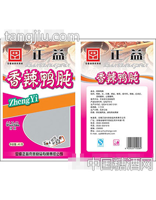 正益香辣鸭肫40g