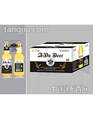 艾达啤酒12度澳麦黑标330ml箱装