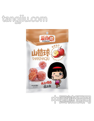 爱尚山楂球96克散称