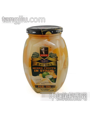 艾斯曼530g糖水什锦罐头