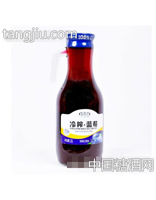 豫善堂冷榨蓝莓汁饮料1.5L