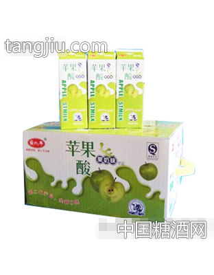 爱心牛果味奶苹果味
