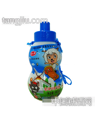 喜羊羊与灰太狼果奶味饮品165ml（蓝）