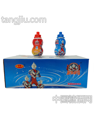奥特英雄混装果奶味饮品
