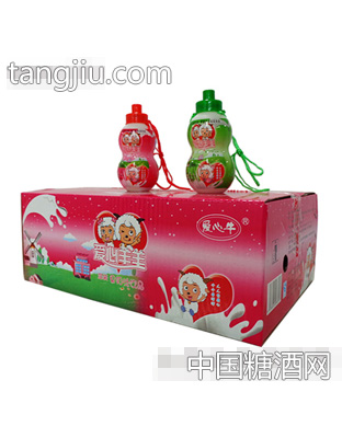 爱心羊羊混装果奶味饮品