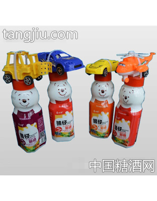 爱心牛熊仔彩糖大玩具奶