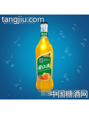 安江凌甜橙味饮品(玻璃瓶)300ml