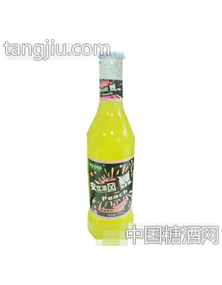 300ml安江凌风暴碳酸饮料水蜜桃味