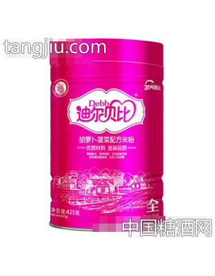 胡萝卜菠菜米粉