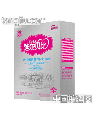 虾仁核桃营养配方米粉
