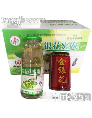 白兆山金银花蜜露340mlx24瓶