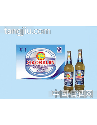 小白金啤酒330ml爱动