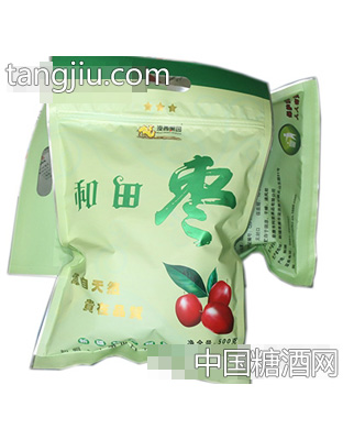 漠西果园和田枣500g