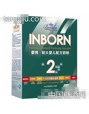 婴博2段较大配方奶粉（400克）