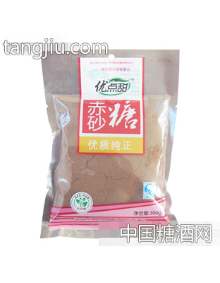 优点甜赤砂糖300g