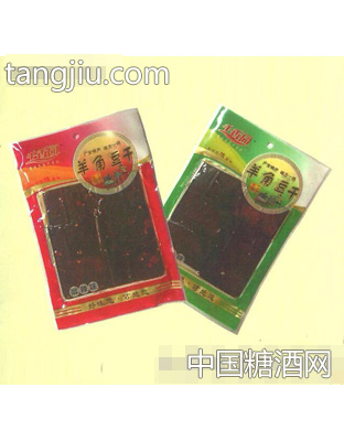 千香园羊角豆干80g