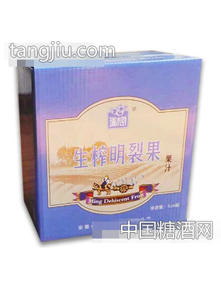 瑞木堂生榨明裂果果汁1Lx6瓶
