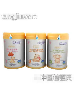 安旭贝尔幼儿配方奶粉组合装罐