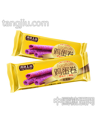 澳德上品散称鸡蛋卷紫薯味2.5kg箱装