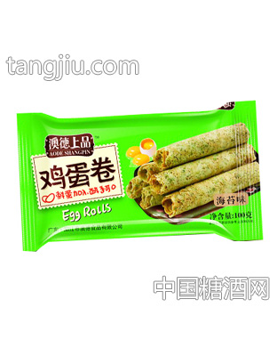 澳德上品鸡蛋卷海苔味100gX25袋