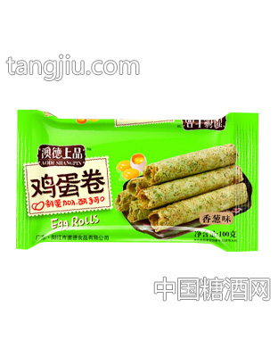 澳德上品鸡蛋卷香葱味100gX25袋