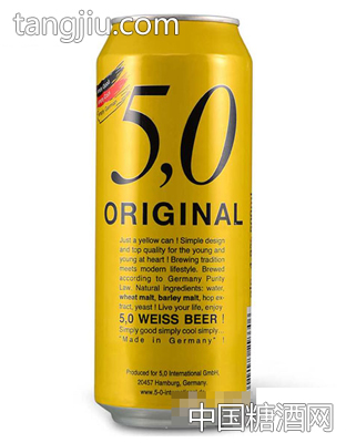 5.0小麦啤酒500ML