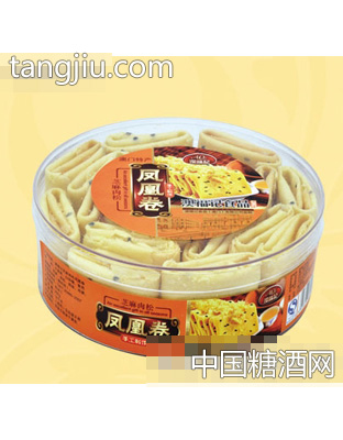 澳福记芝麻肉松凤凰卷