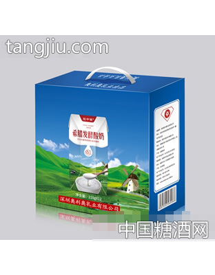 冠中园希腊发酵酸奶红枣味酸奶210gx12