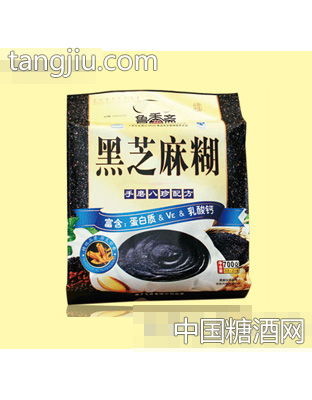 鲁香斋手磨八珍黑芝麻糊
