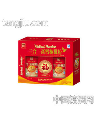 奥美高700克三合一高钙核桃粉礼盒