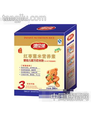 澳贝健红枣薏米营养素