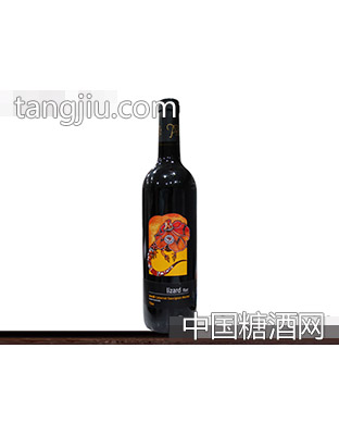 澳洲蜥蜴西拉干红葡萄酒