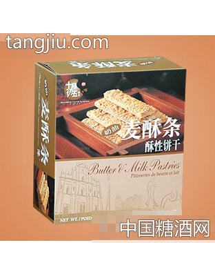 奶油麦酥条160g