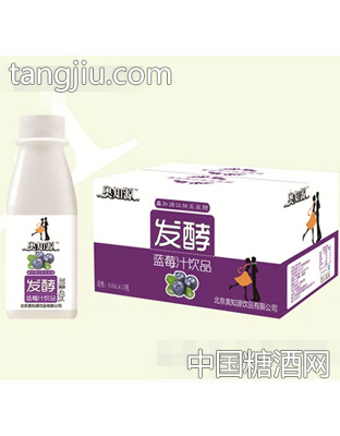 奥知源发酵蓝莓汁饮料450mlx15瓶