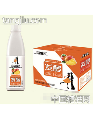 奥知源发酵芒果汁饮料1Lx6瓶
