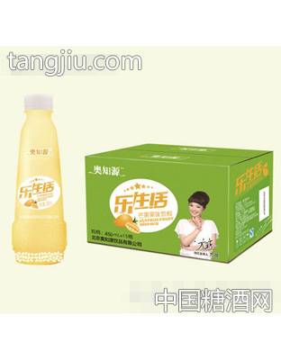 奥知源乐生活芒果风味饮料450mlx15瓶